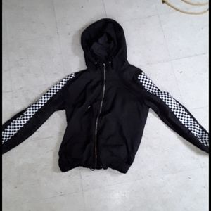 Checkerboard windbreaker